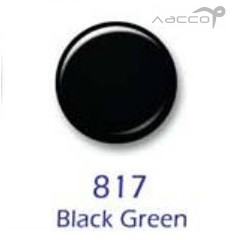Эмаль глухая Av817 BLACK GREEN